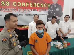 Ribuan Ekstasi Disita dari Pria di Surabaya