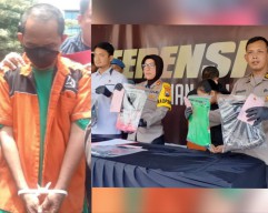 Wajah Ojol Cabuli Bocah 4 Tahun di Surabaya
