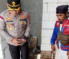 Granat Aktif Ditemukan Warga Gembong Saat Gali Tanah