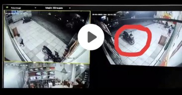 Viral, Tak Sadar jika Terekam CCTV Saat Mencuri