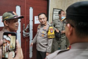 H-7, Polrestabes Surabaya Cek Gudang Logistik KPU dan PPK