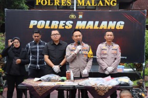 Ungkap 29 Kasus Curanmor, 10 Tersangka Diamankan Polres Malaang