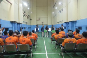Tahanan Polda Jatim Ikut Coblos Pemilu 2024
