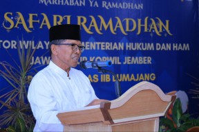 Lebaran Tahun ini,16.608 Warga Binaan di Jatim Diusulkan Remisi