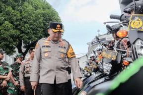Apel Pasukan Operasi Ketupat Semeru 2024 Digelar di Polrestabes Surabaya