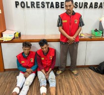 Jatanras Surabaya Tindak Tegas Pembobol Toko Kue, Ditembak Saat Coba Kabur