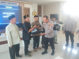 Polrestabes Surabaya Gelar FGD Nusantara Cooling System Menjelang Pilwali 2024