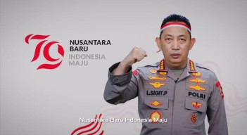 HUT RI ke-79, Kapolri : Semangat Baru untuk Nusantara Baru, Indonesia Maju