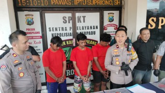 Polsek Karangpilang Tahan Oknum Pagar Nusa Terlibat Aksi Pencurian dengan kekerasan