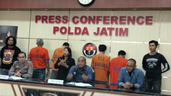 Pelaku Pencurian Tower BTS Telkomsel Dibekuk Polda Jatim Berikut Penadahnya
