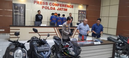 Tiga Pelaku Curas Sadis asal Pasuruan Dibekuk Polda Jatim