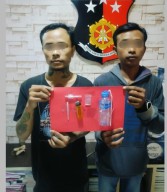 Sawah Pulo SR Bergetar, Saat Asik Nyabu Dalam Kamar Digrebek
