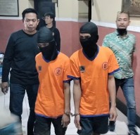 Rugikan Pemkot hingga 12 Miyar, Dua Pencuri Kabel PJU Dibekuk Polsek Tegalsari Surabaya