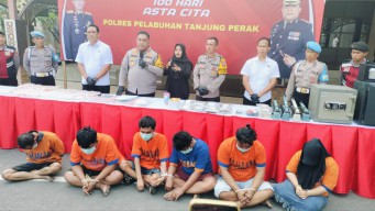 Polisi Amankan 1 Kilo Sabu dari Kampung Narkoba di Kunti Surabaya