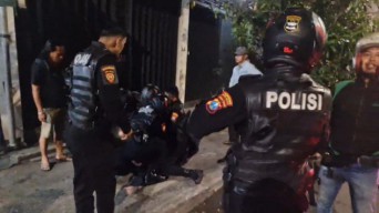 Kejar Kejaran Pelaku Curanmor dan Tim Respatti Polrestabes Surabaya di Jalan Kenjeran