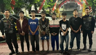 Enam Gengster Utaragangster dan Mikamibrother Official Tengah Tawuran Diamankan Polisi