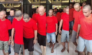 Polsek Karangpilang Gulung Judol dan Darat, 8 Orang Ditangkap