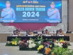 Refleksi Akhir Tahun 2024 Polda Jatim, Dukungan Berbagai Pihak Termasuk TNI