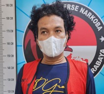 Polisi Surabaya Sita 9 Poket dari Pengedar Taman Sidoarjo