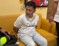 Sopir Mercy Mabuk Tabrak Sepeda Ontel, 2 Motor 3 Mobil, Dua Kritis