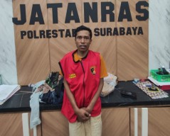 Jatanras Polrestabes Surabaya Bekuk Maling Motor di Kembang Kuning Kramat