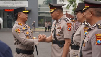 Dua Kapolsek Jajaran Polrestabes Surabaya Diganti, Sertijab Dipimpin Kapolrestabes