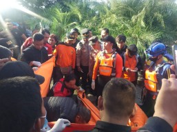 Warga Kembang Kuning yang Tenggelam di Sungai Jagir Wonokromo Ditemukan