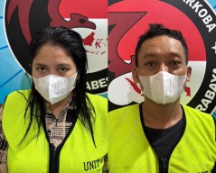 Polrestabes Surabaya Bekuk Wanita yang Bantu Suami Jualan Narkoba