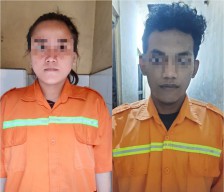 Pasutri di Surabaya Nekat Curi Motor di Sidotopo Jaya