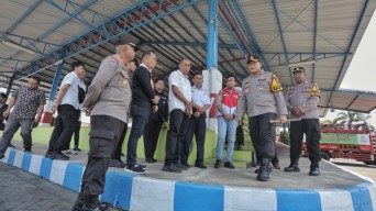 Kapolres Blitar Pantau Pendistribusian Gas LPG, Ketersediaan Aman