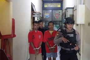 Dua Pelaku Pencuri Sapi TKP Desa Rabasan Kedundung Diamankan Polres Sampang