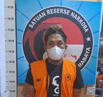 Dalam Hotel Pengedar asal Sampang Dibekuk Polrestabes Surabaya