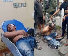 Pria Sawah Pulo Babak Belur Dihajar Warga, Curi Motor Diwilayah Sukolilo