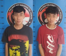 Dua Sekawan Kedungmangu Dibekuk Polres Tanjung Perak dengan 28 Poket