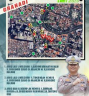 Polrestabes Surabaya Rekayasa Arus Jalan Utama Saat Hari Buruh
