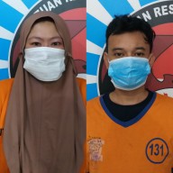 Wanita ini Edarkan Sabu, Bersama Seorang Pria Diamankan Polrestabes Surabaya