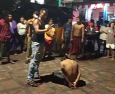 Kepergok Curi Motor, Warga Johar Bubutan Surabaya Hajar Maling Motor