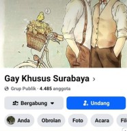 Di Surabaya Muncul Grup FB Gay Khusus, Polisi Selidiki Anggotanya