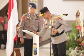 6 Kapolres Baru dan Dirreskrimum Resmi Dilantik oleh Kapolda Jatim