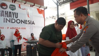 Kampung Bebas Narkoba Kupang Gunung Timur Adakan Lomba HUT RI ke-80, Diikuti Difabel