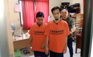 Dorong Motor Curian, Dua Maling Dibekuk Polsek Rungkut