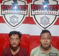 Jatanras Polres Tanjung Perak Bekuk Dua Pelaku Curanmor dari Rekaman CCTV