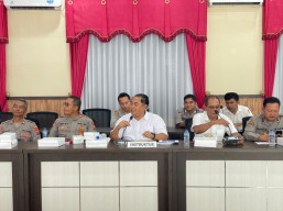 Polres Blitar Gelar Latihan Pra Operasi Sikat Semeru 2025