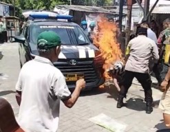 Maling Motor yang Dibakar di Jojoran Tewas, Polisi Belum Ungkap Pembakarnya