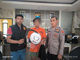 Pembacokan di Hotel Jagalan Dipicu Kencan Michat, 1 Pelaku Dibekuk Polsek Pabean