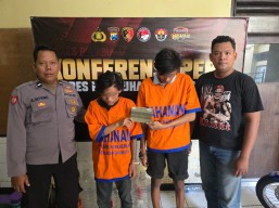 Pelaku Penipuan dan Penggelapan Motor Diamankan Polsek Kenjeran, Keduanya Warga Kalilom