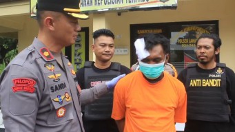 Maling Motor yang Diamankan Polsek Lakarsantri dari Amuk Massa Warga Bangkalan