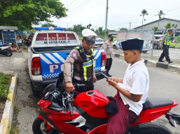 Polres Tanjung Perak Perketat Razia Kawasan Akses Suramadu