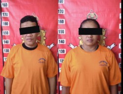 Istri Bantu Suami Curi Motor, Keduanya Dibekuk Polsek Lakarsantri Surabaya