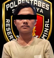 Pencuri Motor Milik Tukang Sapu Jalan Dibekuk Resmob Polrestabes Surabaya